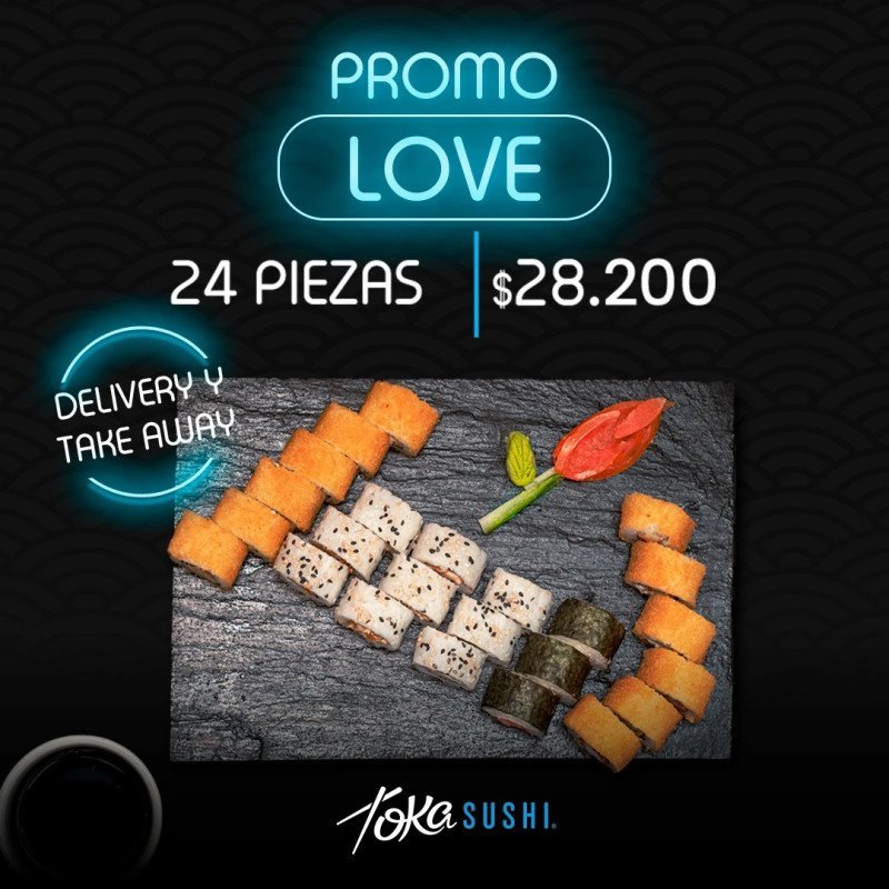 Promo love 24 piezas