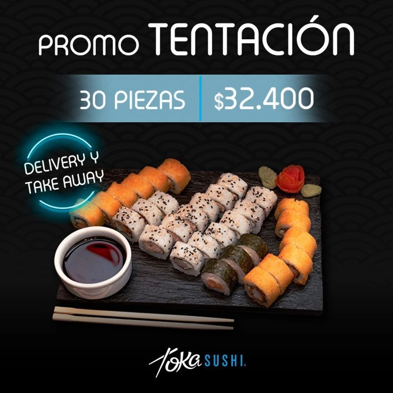 Promo tentacion 30 piezas