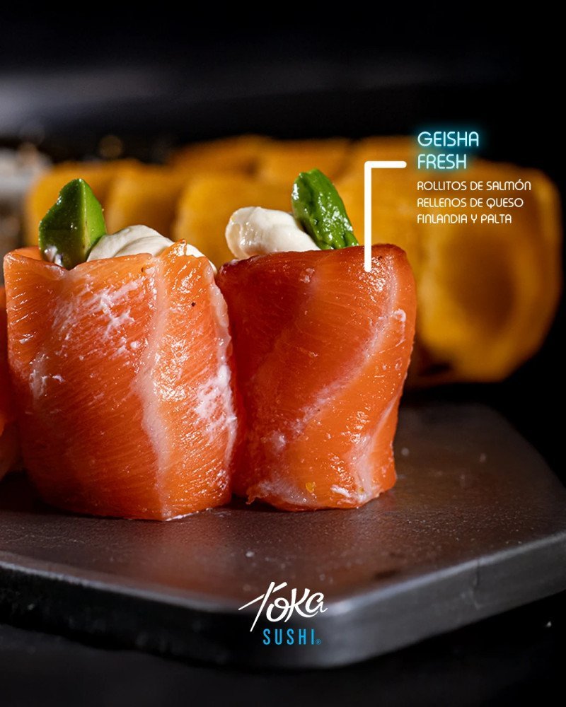 Geishas fresh 8 piezas