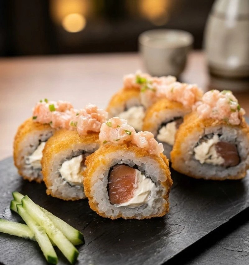Ceviche roll 12 piezas
